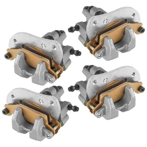 Front and Rear Left Right Brake Caliper for Yamaha Grizzly 550 YFM550 2009-2014