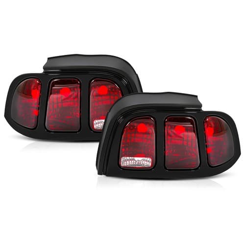 New Brake Tail Lights Lamps For Ford Mustang 1996-1998 Driver & Passenger Side