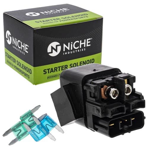 NICHE Starter Solenoid Relay Switch for Kawasaki 27010-0794 NINJA ZX6R ZX636