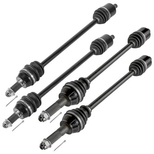 Front & Rear CV Joint Axles For Polaris RZR 4 XP 900 2012-2013 Left & Right