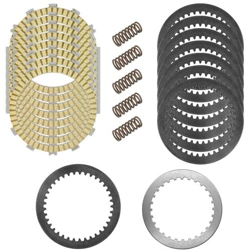 Clutch Friction Steel Plates and Springs Kit for Kawasaki KX450F KX450 2012-2018