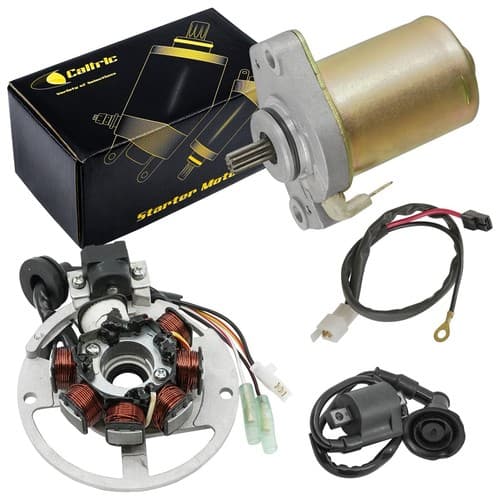 Stator for Polaris Scrambler 50 Starter Ignition Coil 2001 2002 2003 Atv New