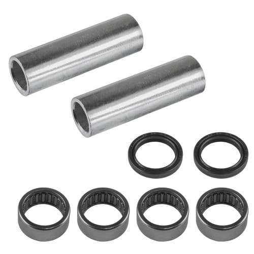 Swing Arm Needle Bearings & Pivot Shaft w/ Dust Seal For Honda XR400R 1996-2004