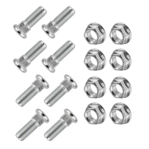 8PCS Wheel Nut And Stud for Polaris ATV UTV 7515513 7547211 7542459 3/8"-24
