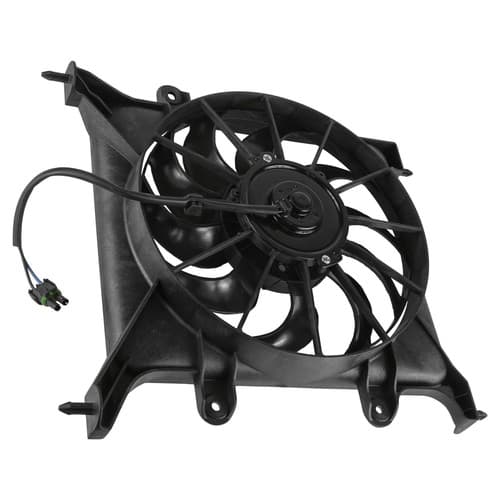 Caltric Radiator Fan With Shroud Assembly For Polaris Ranger 570 Crew 2016-2025