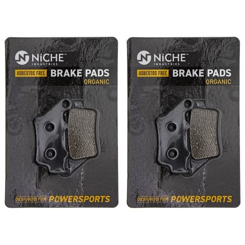 NICHE Brake Pad Set for KTM 1125 250 300 450 200 520 525 400 Rear Organic 2 Pack