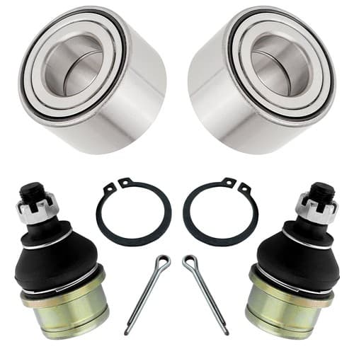 2 Front Wheel Knuckle Ball Bearing Joint For Honda TRX420 Rancher 420 4X4 14-24