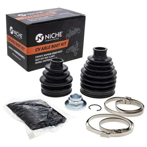 NICHE Front CV Axle Boot Kit for Yamaha 28P-2510G-00-00 Kodiak 450 ATV