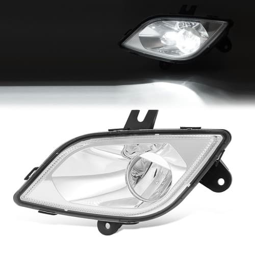 For Freightliner Cascadia 2018-2024 Driver Side Chrome LED Fog Light A6603653002
