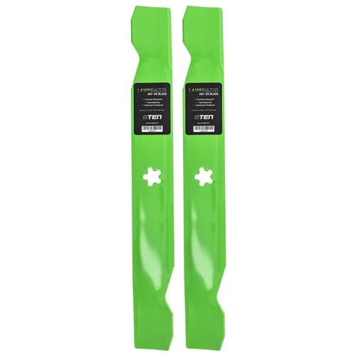 LawnRAZOR High Lift Blade Set for Husqvarna LT120 LTH130 LT125 LR120 2-Pack