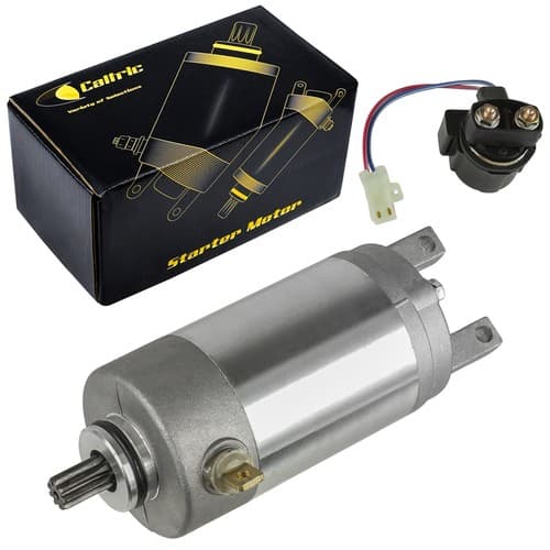 Starter & Relay Solenoid for Yamaha Grizzly 125 YFM125 2004-2013 Atv