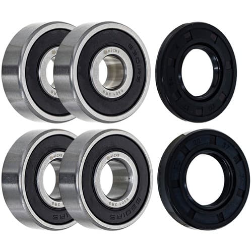 NICHE Wheel Bearing Seal Kit for Kawasaki KX80 KX100 6201-2RS 6301-2RS