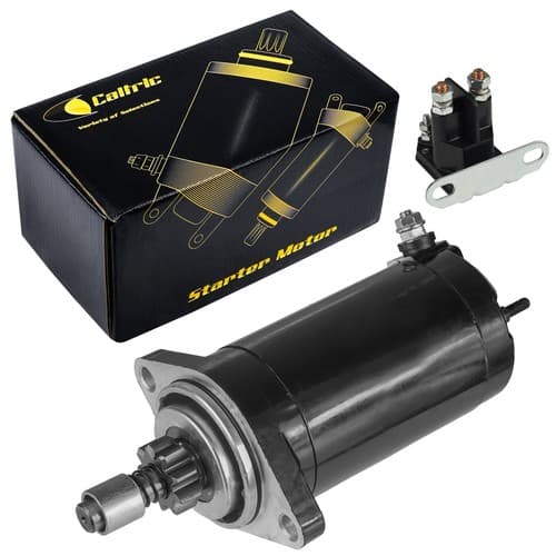 Starter & Relay Solenoid for Seadoo Sp 580 1989 1990 1991 1992 1993 1994