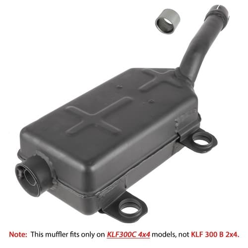 Complete Exhaust Muffler w/ Gasket fits Kawasaki Bayou 300 KLF300C 4x4 1989-2005