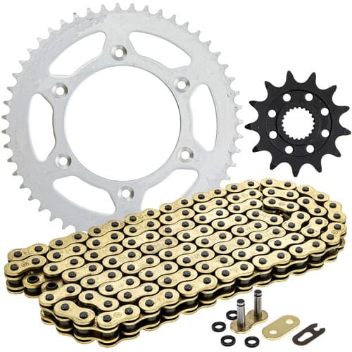Sprocket Chain Set for Honda CRF250R 13/51 Tooth 520 X-Ring Front Rear Combo Kit