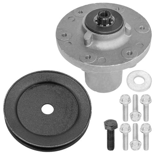 42" Deck Spindle & Pulley for Snapper Simplicity 84003173 1757364YP / 1737835YP