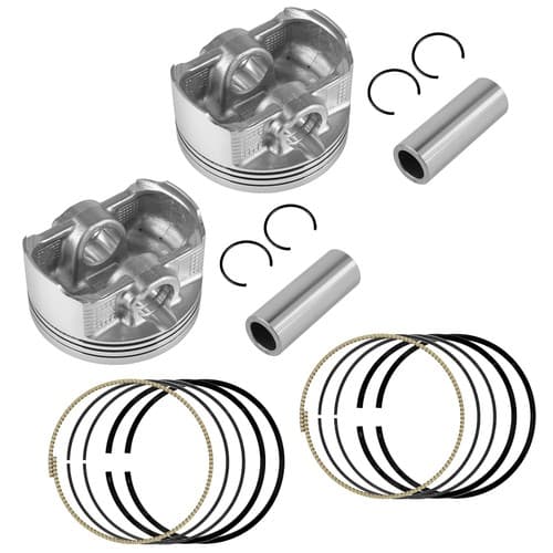 Front Rear Cylinder Piston Ring for Kawasaki Brute Force 750 KVF750 4X4i 2015-26