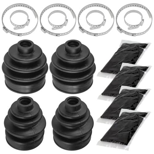 Front Axle Inner & Outer CV Boot Kits For Suzuki King Quad 300 LT-F4WDXS 1991-95