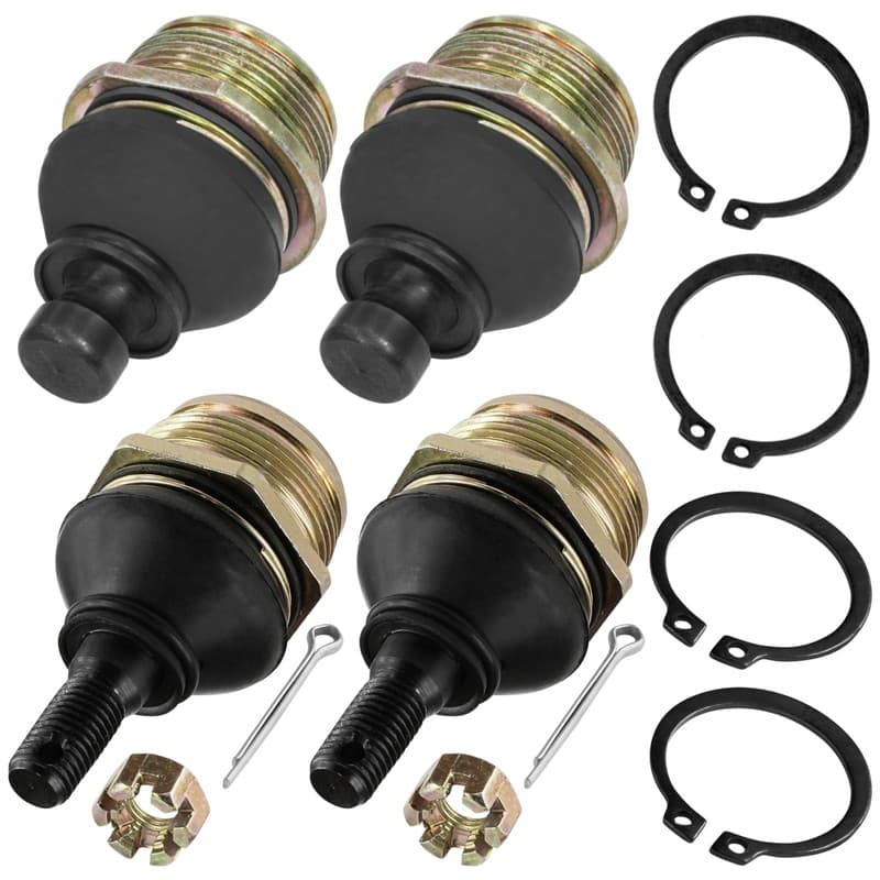 4 Upper and Lower Ball Joints for Kawasaki Bayou 300 KLF300 KLF300-C 1989-2005