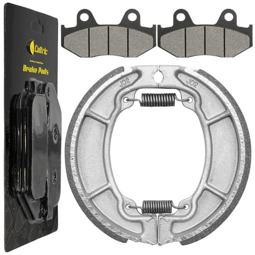 for Honda XL600R 1983 1984 1985 1986 1987 Front Brake Pads & Rear Brake Shoes
