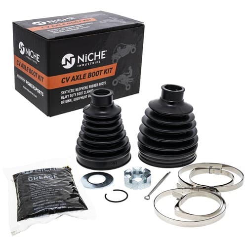 NICHE Front CV Axle Boot Kit for 2203842 Polaris Sportsman 550 XP 850