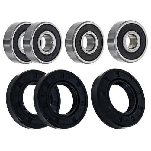 NICHE Wheel Bearing Seal Kit for Suzuki DR-Z125 DR-Z125L 6301-2RS 6201-2RS