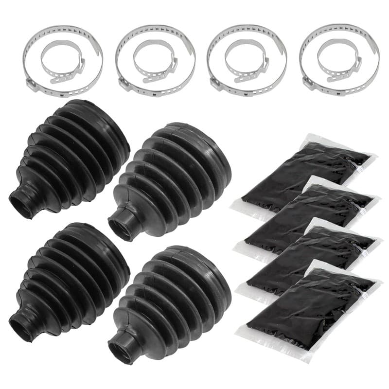 Caltric Front Outer/Inner CV Axle Boots For Honda Pioneer 500 SXS500M2 2017-2021