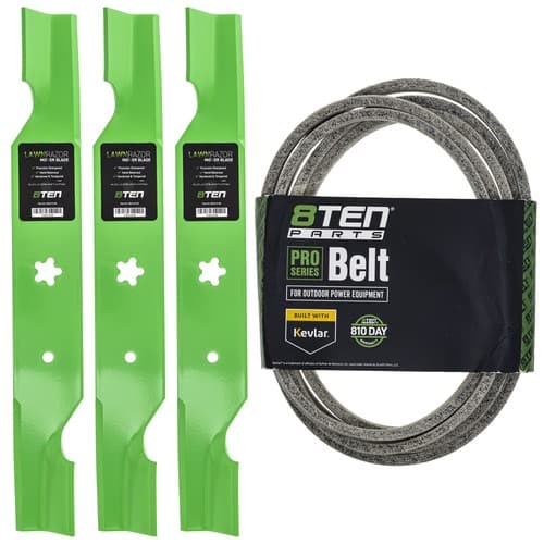 Mower Blades & Deck Belt Set for Jonsered Z54R