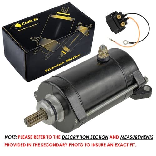 Starter & Solenoid Relay for Yamaha 1200 XLT1200 2002 2003 2004 2005 Jet Ski New