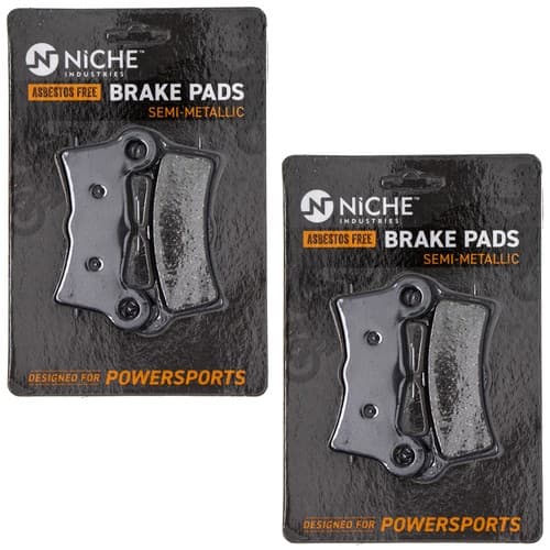 Brake Pad Set for Harley-Davidson Street Glide Tri Rear Semi-Metallic 2 Pack