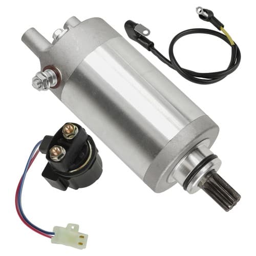 Starter & Relay Solenoid for Yamaha Moto-4 250 YFM250 1989 1990 1991 Atv