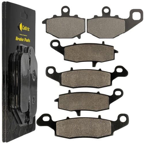 Front & Rear Brake Pads for Kawasaki EX650E EX650F ABS Ninja 650 2012-2016