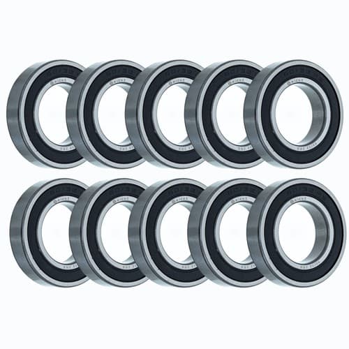 NICHE Wheel Bearing 60/32-2RS 32x58x13mm Single Row Deep Groove 10 Pack