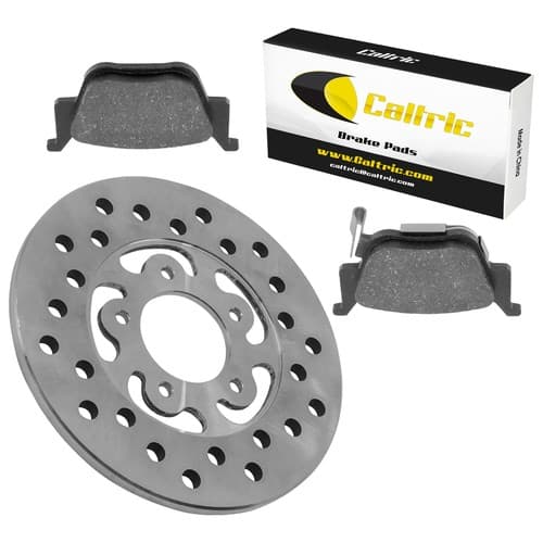 Rear Brake Disc w/ Brake Pad for Honda Pioneer 700 SXS700M2 SXS700M4 2014-2026