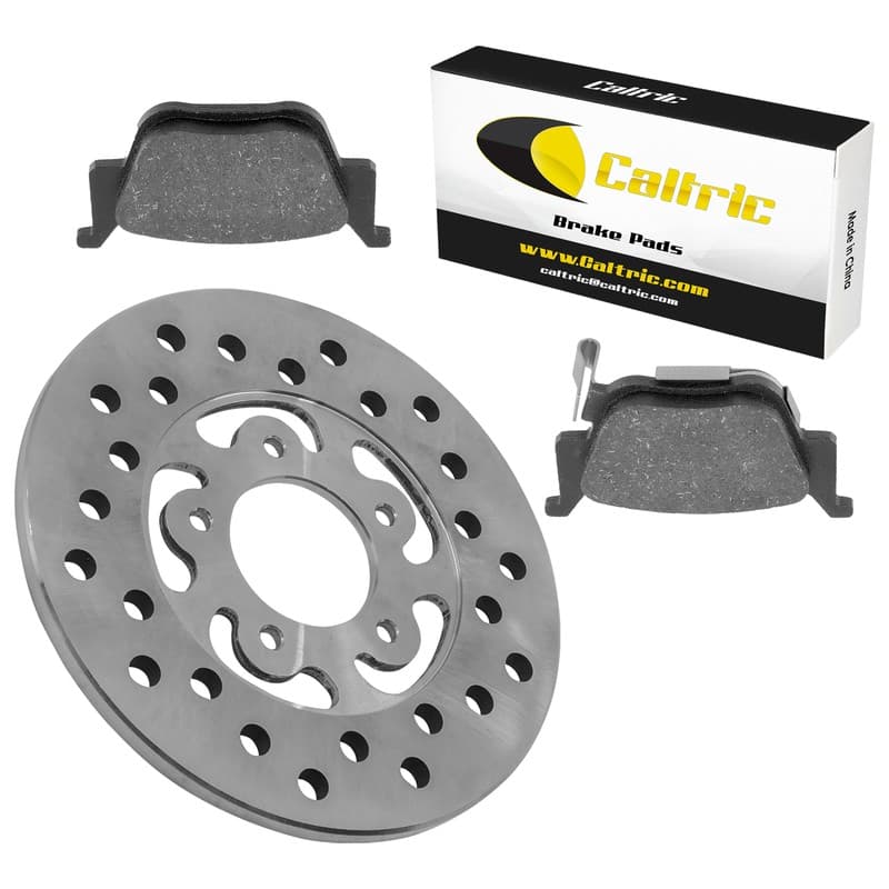 Rear Brake Disc w/ Brake Pad for Honda Pioneer 700 SXS700M2 SXS700M4 2014-2026
