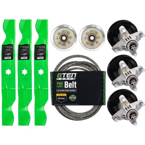 Deck Rebuild Kit Blade Spindle Belt Idler for Cub Cadet MTD LGT1050 50 Inch