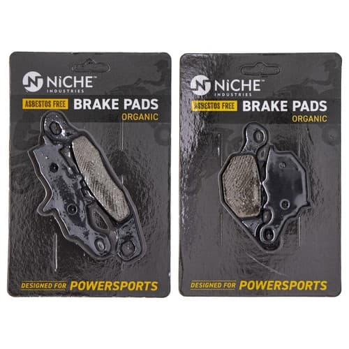 Brake Pad Set for Suzuki RM85 RM85L 59301-03820 69100-03880 Front Rear Organic