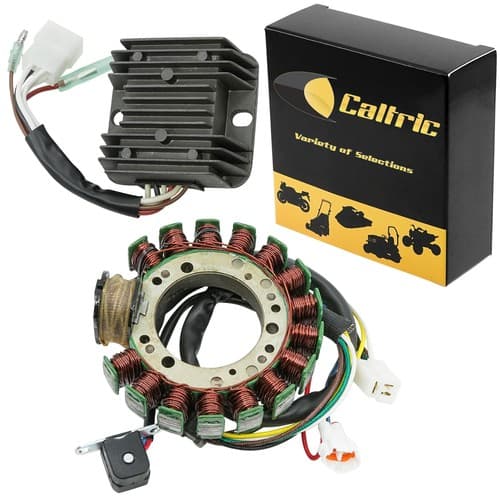 Stator & Regulator Rectifier For Yamaha Kodiak 400 YFM400FW 4x4 1993-1995