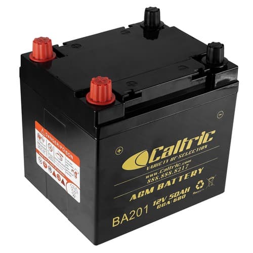 AGM Battery for Polaris Ranger 570 Ranger Crew 570 2022-2023 / 12V 50Ah 680 CCA