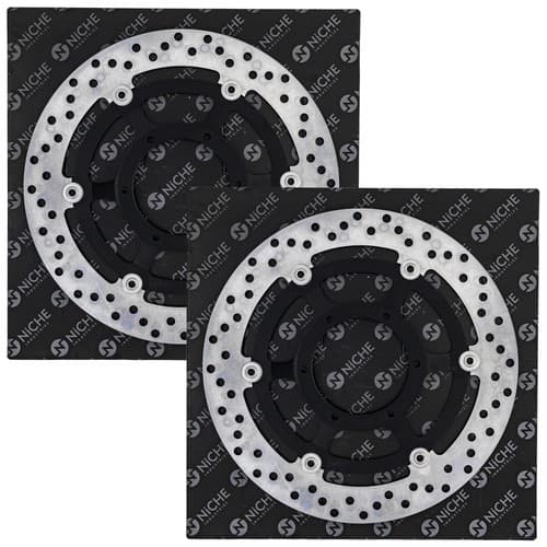 NICHE Front Brake Rotor Set For Honda CBR1000RR 45120-MEL-003 45220-MEL-003