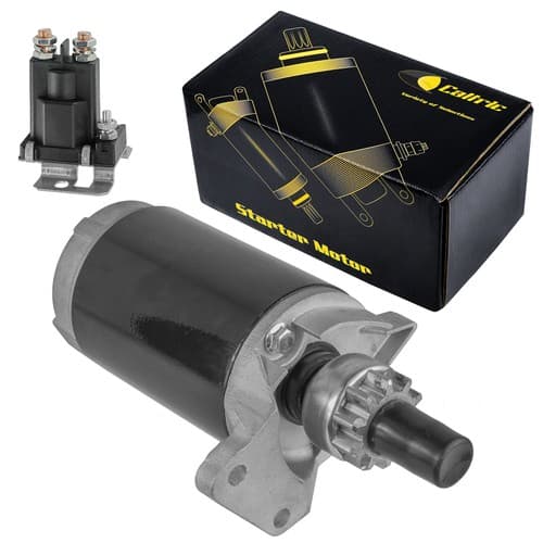Starter & Solenoid for John Deere F910 420 318 AM30182 AM52191 HE1911567