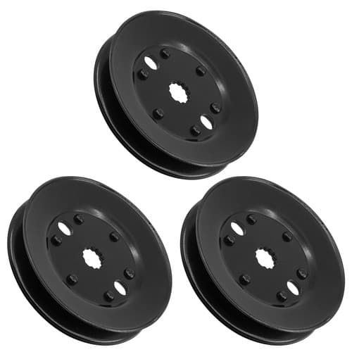 Deck Spindle Pulley For John Deere X320 X324 X500 X520 X540 48 " Deck / Qty 3