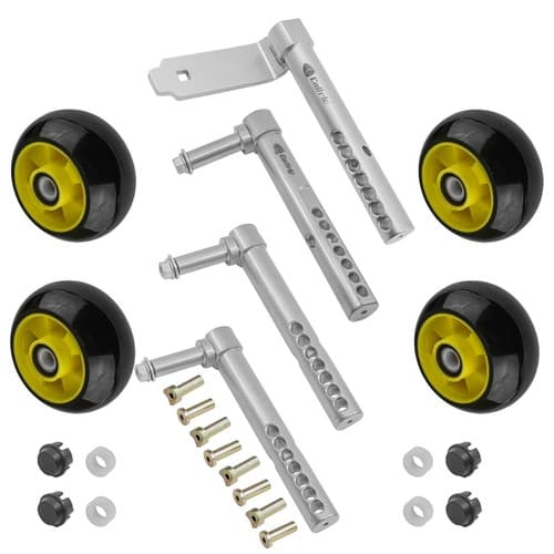 54C 62C Deck Wheels w/ Arm Kit for John Deere 4410 4510 4610 4710 SN. (-040000)