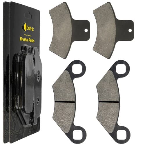 Caltric Front and Rear Brake Pads for Polaris Xplorer 400 1999 2000 2001 2002