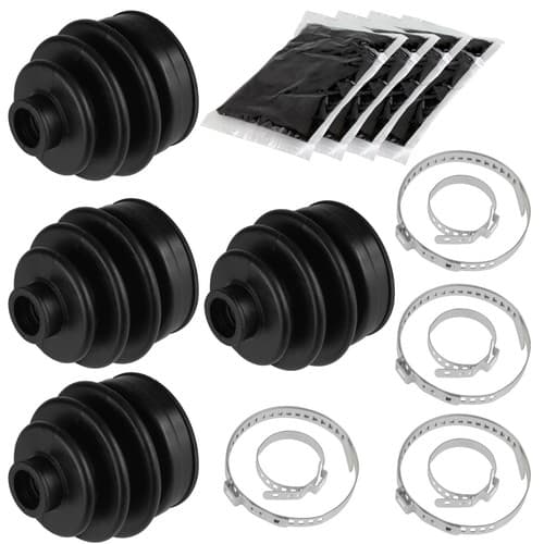 2 Front Right Left Axle CV Boot Kit for Yamaha Rhino 660 YXR660F 4X4 2005-2007