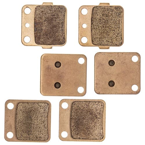 NICHE Brake Pad Kit for Yamaha Banshee 350 3GD-W0045-01-00 Front Rear Ceramic