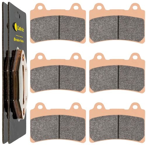 Front and Rear Sintered Brake Pads for Yamaha XVZ1300 Royal Star 1300 1997-1998