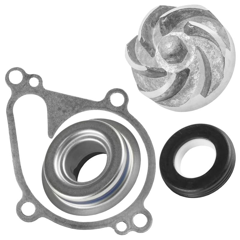 Caltric Water Pump Kit For Kawasaki Brute Force 650 KVF650 4x4 2005-2013