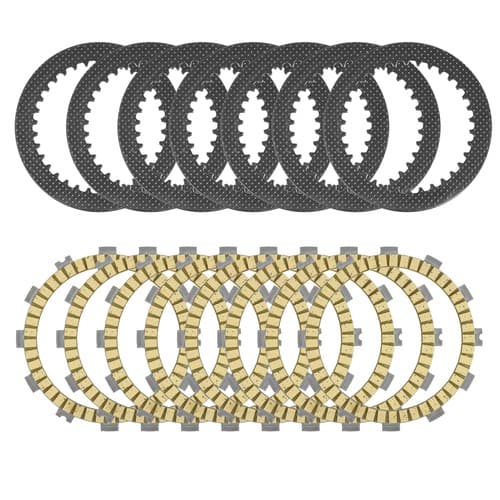 Caltric Clutch Friction and Steel Plates Kit for Kawasaki KX125 1994 - 2005