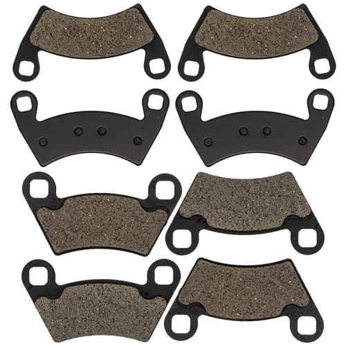 Brake Pad Kit for Polaris RZR XP 900 Ranger 570 800 2203747 Front Rear Organic